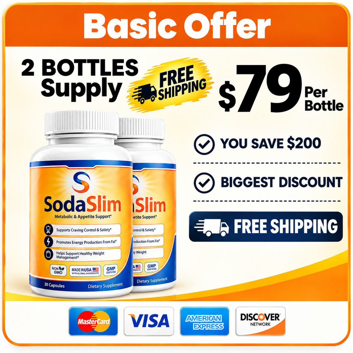 SodaSlim 2 BOTTELS